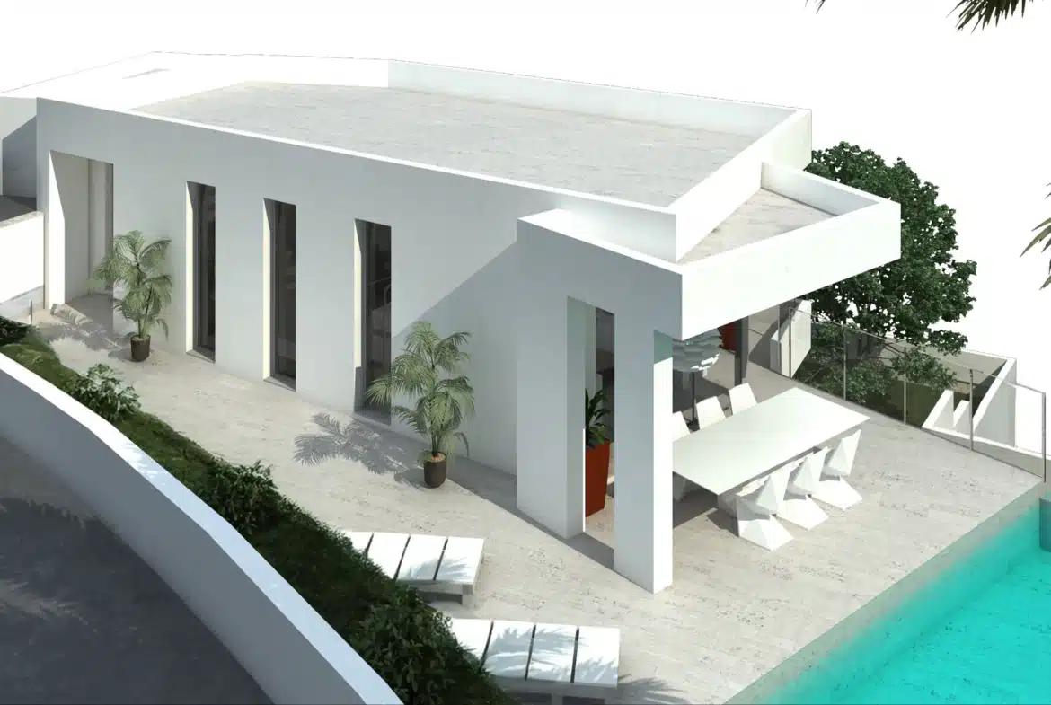 Main living level floor plan
