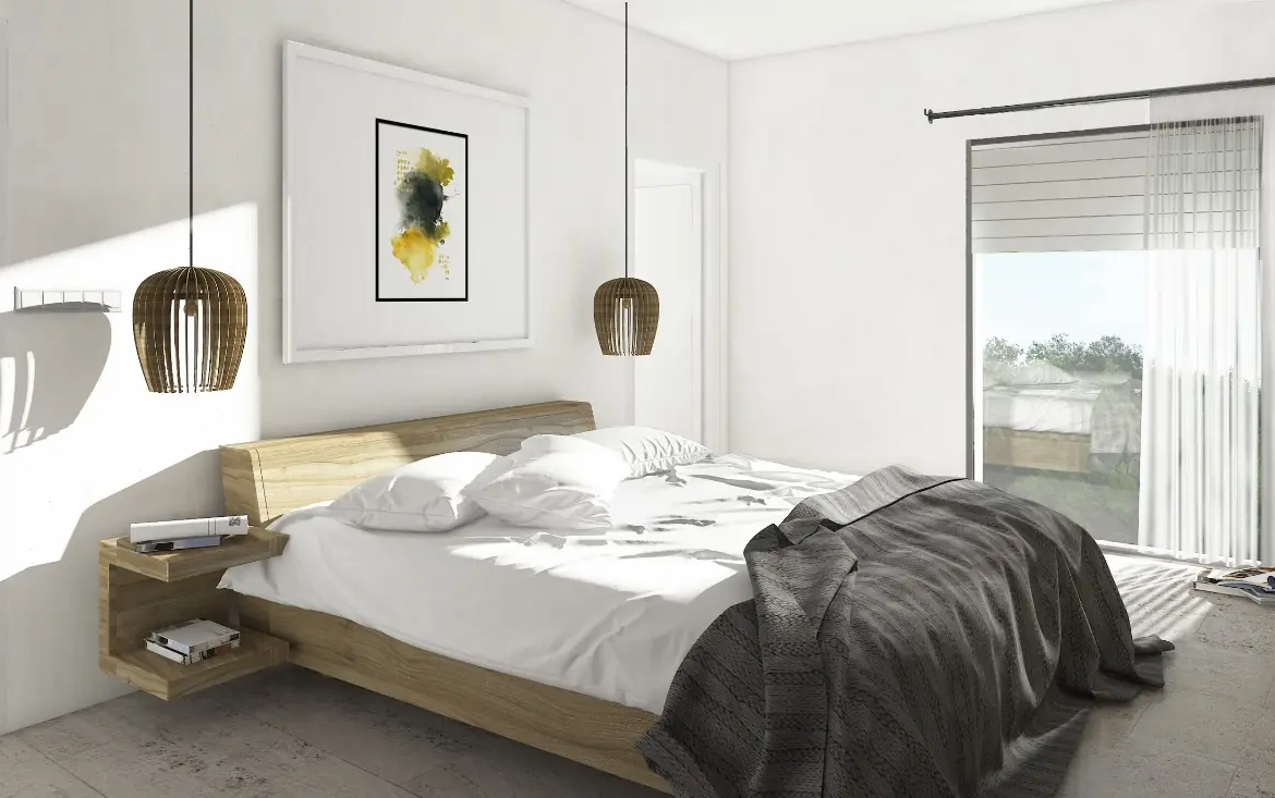 Private bedroom level floor plan